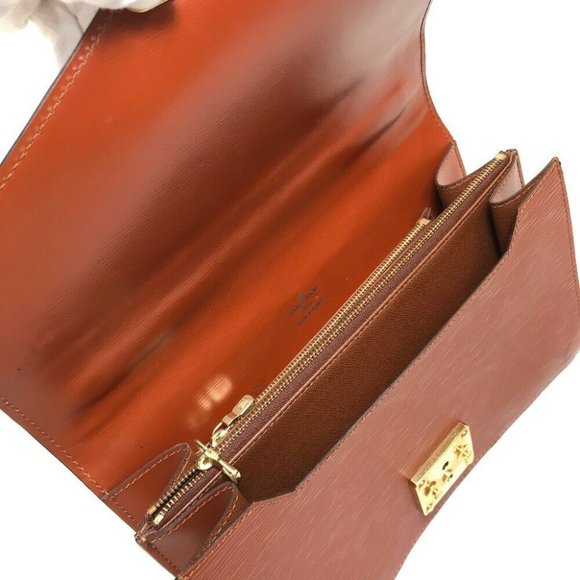 LOUIS VUITTON M52133 Epi Concord Business bag Hand Bag Epi Leather Brown - Picture 10 of 12